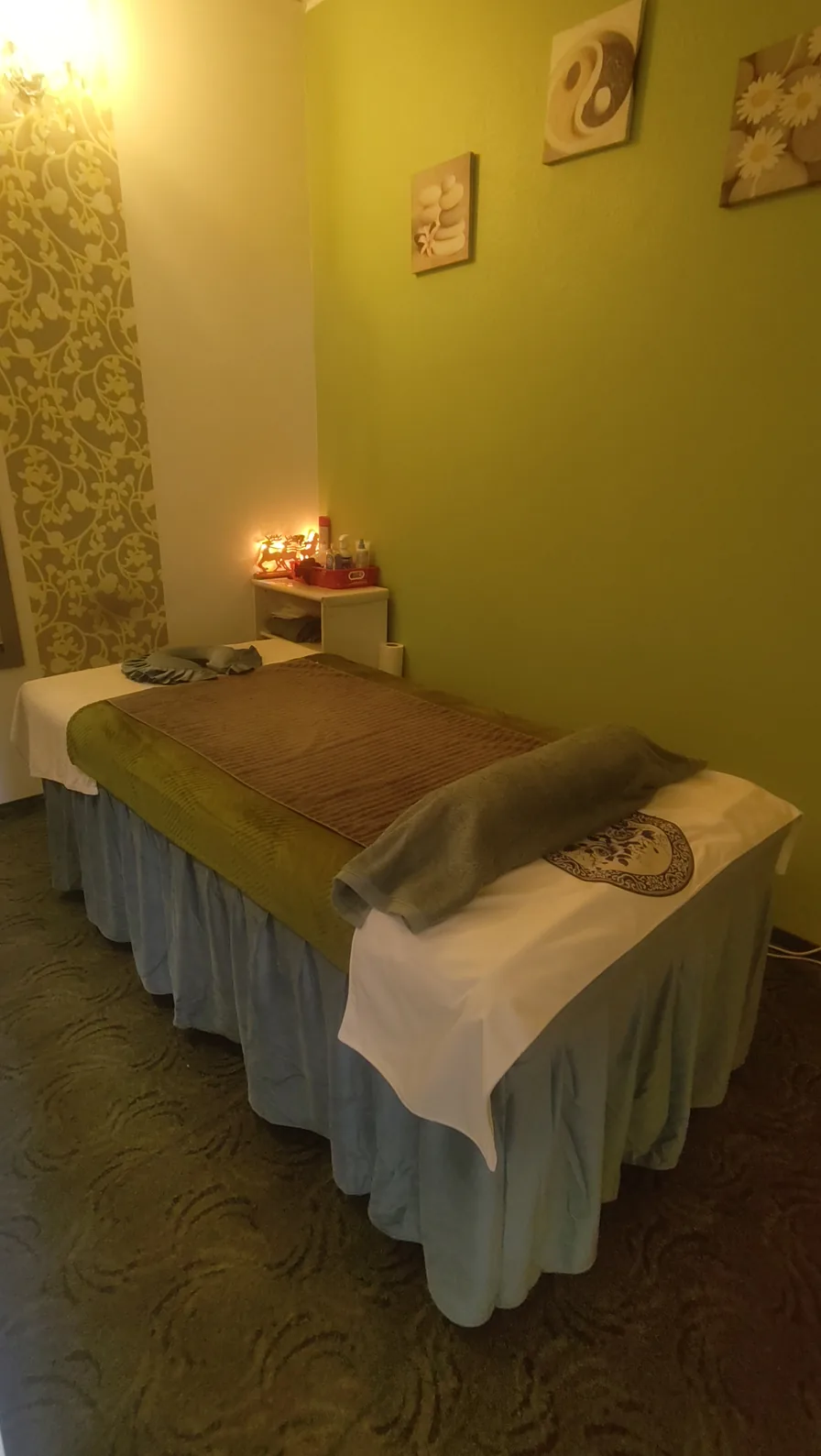 Behandlungsraum von Meigui Asia Massage in Voerde